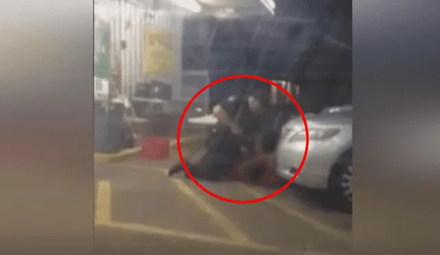 EE.UU.: el aterrador momento en que policías disparan a joven reducido en el suelo [VIDEO]
