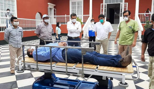 Trujillo: Crean prototipo de cama UCI para pacientes COVID-19