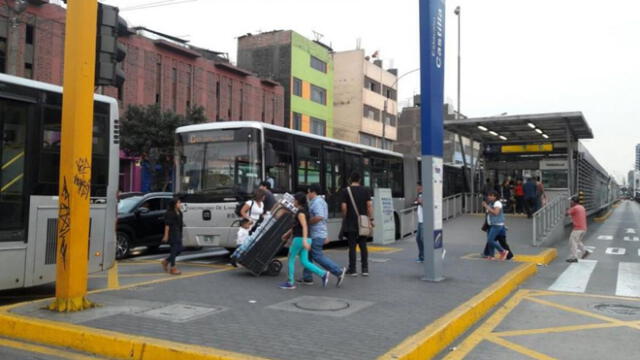 Metropolitano desvía algunas de sus rutas tras accidente de tránsito