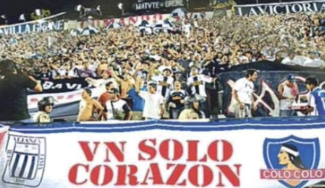 Colo Colo se solidarizó con Alianza Lima tras conocer su descenso. Foto: Twitter Colo Colo