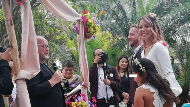 Fiorella Flores se casó con publicista y tuvo particular ceremonia [FOTOS y VIDEO]