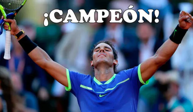 Rafael Nadal vence a Stan Wawrinka y se proclama campeón del Roland Garros por décima vez