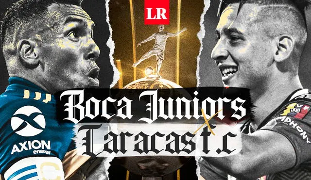 Boca Juniors y Caracas solo se han enfrentado una vez: fue empate 1-1 por la primera fecha de la Copa Libertadores 2020. Foto: Composición de Fabrizio Oviedo/GLR