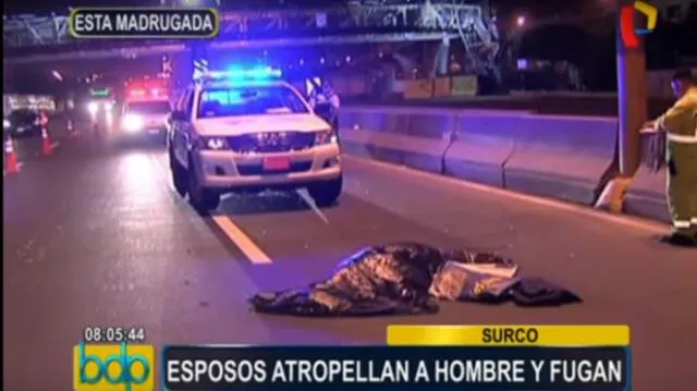 Hombre muere arrollado al intentar cruzar la Panamericana Sur| VIDEO