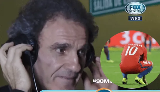 Óscar Ruggeri y su peculiar comentario de la eliminación de Chile [VIDEO]