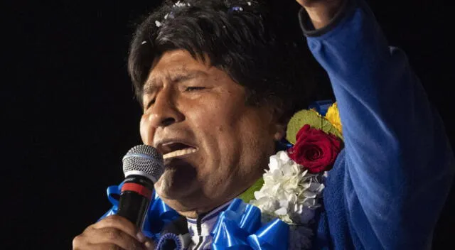 Evo Morales, mandatario de Bolivia. Foto: AFP.