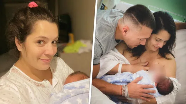Yiddá Eslava y Julián Zucchi muestran video inédito del nacimiento de su segundo hijo en Youtube. Fotos: Instagram