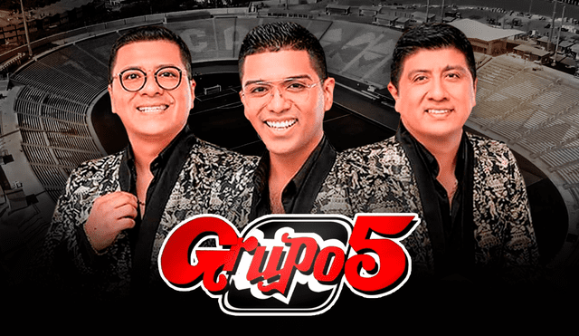 Grupo 5 es la banda de cumbia más popular en todo Perú y Teleticket ya habilitó entradas para concierto del 1 de abril en San Marcos. Foto: composición/Jazmín Ceras-LR