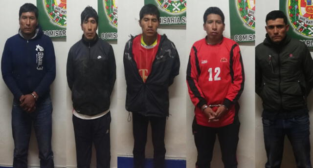 Rondas campesinas capturan a sujetos que asaltaron cooperativa en Puno