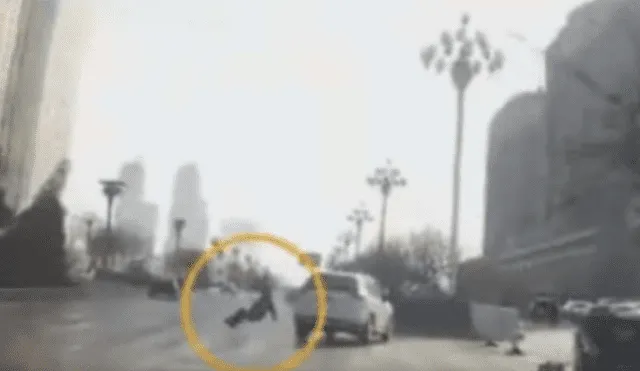 YouTube viral: la verdad sobre el hombre que casi provoca un terrible accidente en China [VIDEO]