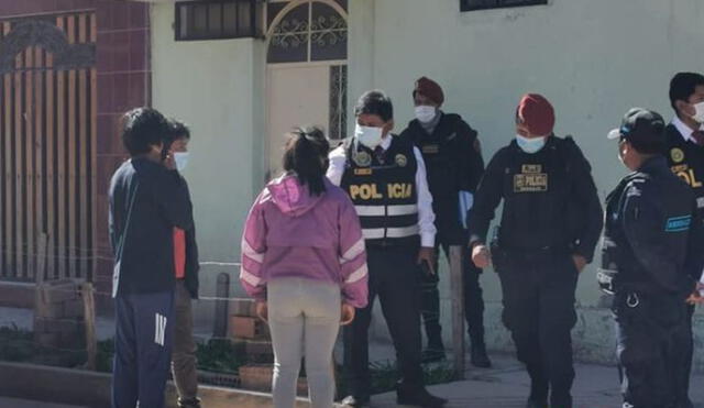 Hecho se produjo en la urbanización Guardia Civil en Juliaca. Fotocaptura: Facebook/ FG Noticias.