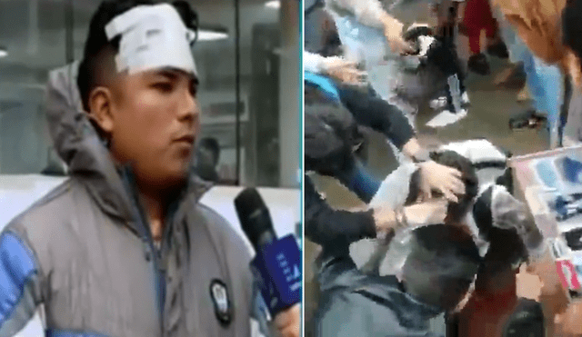 Ambulante fue brutalmente golpeado por negarse a pagar ‘cupo’ [VIDEO] 