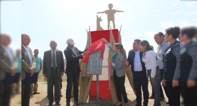 La Libertad: inauguran parque en memoria de niños sacrificados en período Chimú