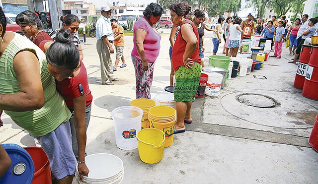 Lambayeque: Desesperación se apoderó de Chiclayo tras corte de agua