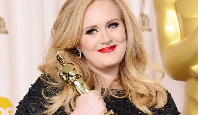 Adele y el día que logró llevarse los dos premios más importantes del cine