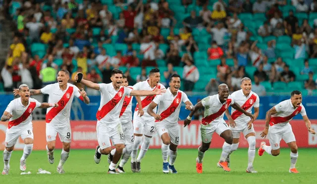 Edinson Cavani reveló que la bicolor ganó porque jugó a la 'uruguaya'. Foto: Twitter Selección Peruana