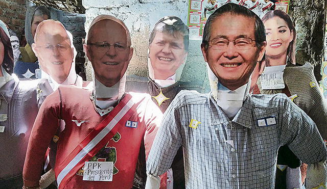 Chimbotanos quemarán muñecos de PPK y Fujimori en Año Nuevo