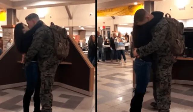 YouTube viral: regresa de servicio militar y le da una espectacular sorpresa a su novia [VIDEO]