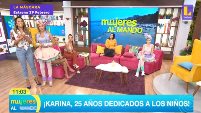 Karina Rivera llora en vivo al recordar sus inicios en las pantallas