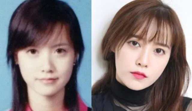 Goo Hye Sun: antes y después.