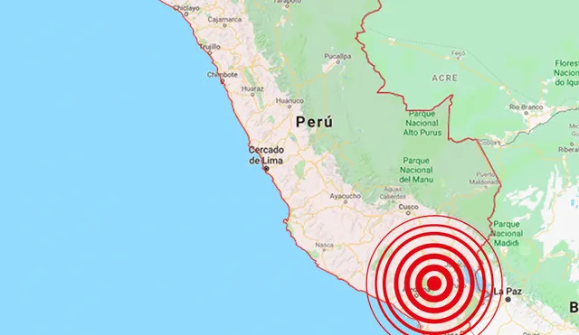IGP registró sismo de magnitud 4.0 en Puno esta mañana