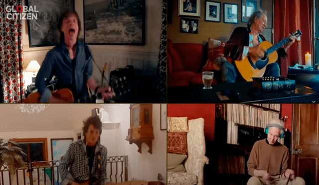 Rolling Stones sorprenden en One World Together At Home con batería “invisible”