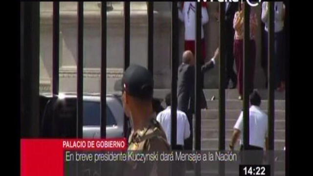 PPK se retiró de Palacio de Gobierno tras renunciar a la presidencia [VIDEO]
