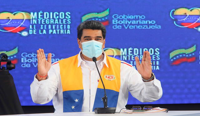 Nicolás Maduro impulsa el plan "Navidades Felices y Seguras" en Venezuela. Foto: Prensa Miraflores/EFE/referencial