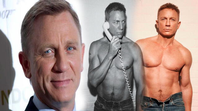 Daniel Craig, James Bond se desnuda para la revista GQ
