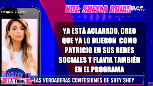 Sheyla Rojas revela si envió sensuales fotos a Patricio Parodi [VIDEO]