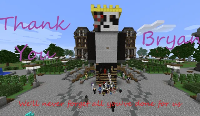 Minecraft: usuarios rinden tributo a creador de un server que falleció de cáncer [FOTOS]