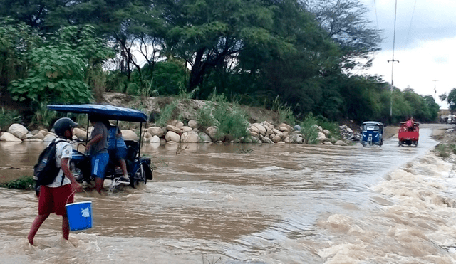 Piura: 20 familias damnificadas tras fuertes lluvias en Chulucanas [VIDEO]