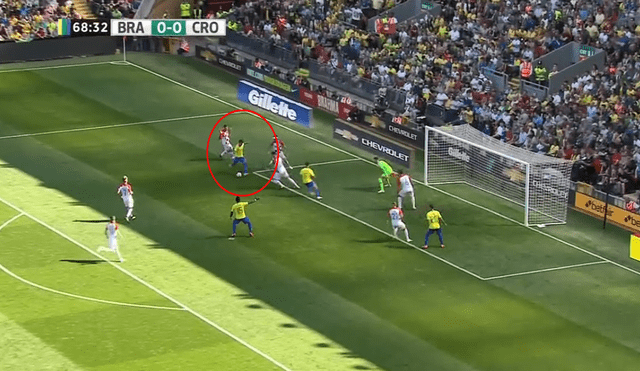 Neymar y su soberbio golazo en el triunfo de Brasil sobre Croacia [VIDEO]