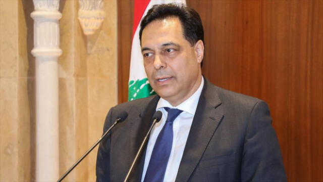 Primer ministro de Líbano, Hasan Diab, declaró luto nacional por las víctimas de la explosión en el puerto de Beirut. Foto: Difusión.