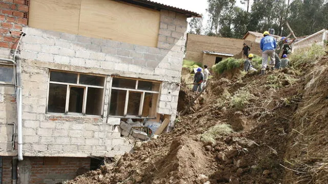 Diez mil viviendas en alto riesgo por lluvias en Cusco