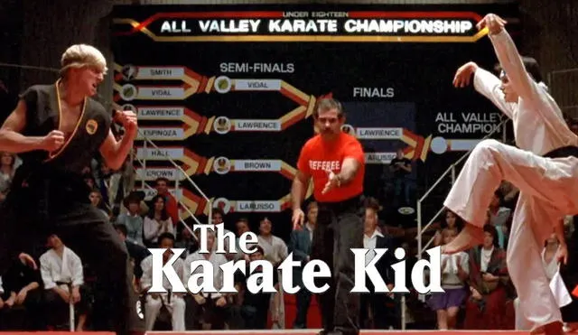 Ralph Macchio y William Zabka lograron gran éxito en el cine y la televisión por Karate Kid. Foto: composición/Columbia Pictures