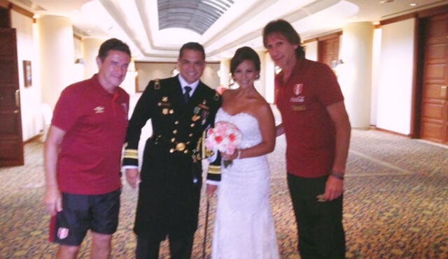 Facebook: ¿Quién es la novia que le dio "suerte" a Ricardo Gareca ante Uruguay?