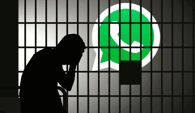 Hombre va a la cárcel por enviar 469 mensajes de whatsapp a su pareja en un mes