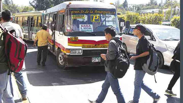 OCI observa conciliación para entregar rutas de Paucarpata a AQP Masivo