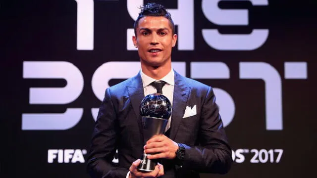 The Best 2017: Cristiano Ronaldo es elegido el mejor jugador de la temporada por la FIFA