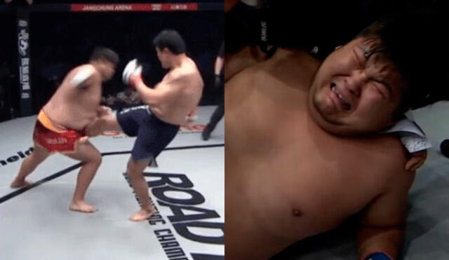 YouTube: Luchador de MMA rompe en llanto tras recibir feroz patada en su punto débil [VIDEO]
