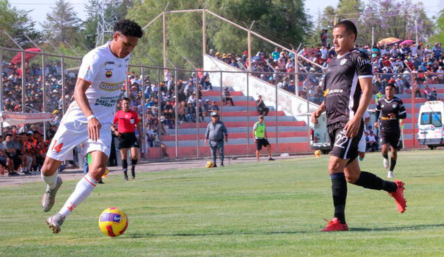 Ayacucho FC y Unión Comercio si miden en el Ciudad de Camaná. Foto: Ayacucho FC