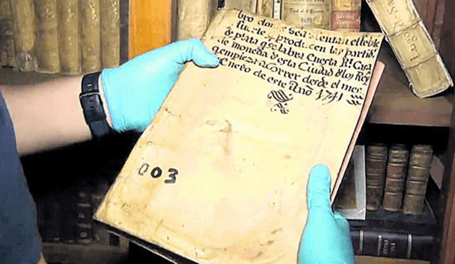 Recuperan documentos peruanos del siglo XVIII en Chile