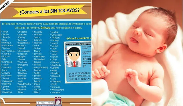 Presentan proyecto de ley que busca restringir nombres “raros” para los recién nacidos 