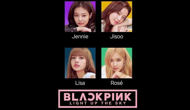 Desliza para ver más fotos de  Jennie, Jisoo, Rosé y Lisa previo al estreno de ‘BLACKPINK: Light up the sky’, el documental de Netflix. Créditos: Netflix