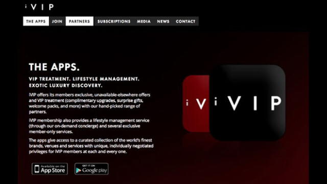 Vipblack disponible en Google Play y App Store.