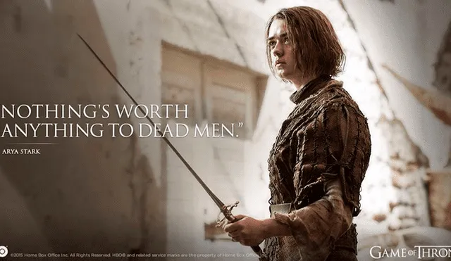 Game of Thrones: Arya confirma que "habrán muchas muertes esta temporada"
