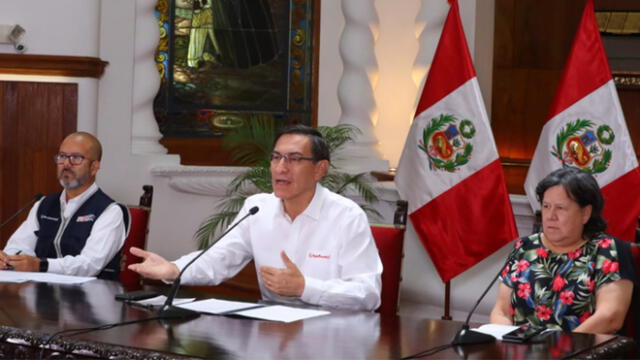 Martín Vizcarra dio informe a la ciudadanía sobre el séptimo día de cuarentena