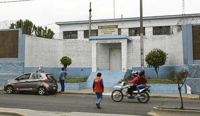 Adolescente fue internado en el Centro Juvenil de Rehabilitación Alfonso Ugarte de Arequipa.