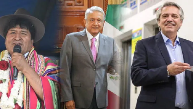 Evo Morales fue reelegido presidente en Bolivia; mientras que Alberto Fernández ocupara el liderazgo en Argentina.
